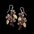 Lignum Vitae (Guaiaco) - Orecchini lunghi