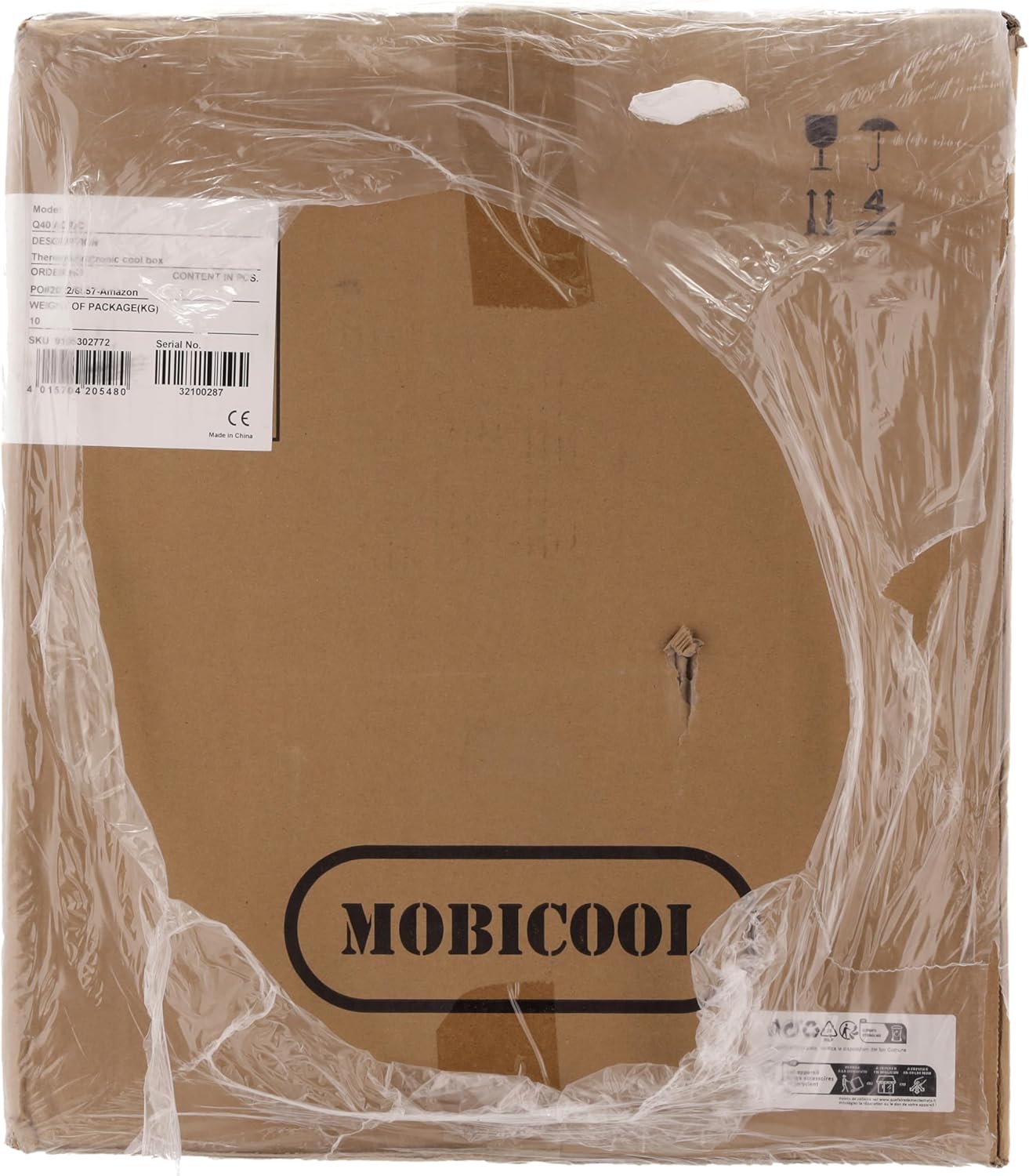Mobicool Q40 AC/DC Frigorifero Portatile Elettrico in Alluminio, 39l, 12/230V, per Auto, Camion, Barca, Camper, Furgone