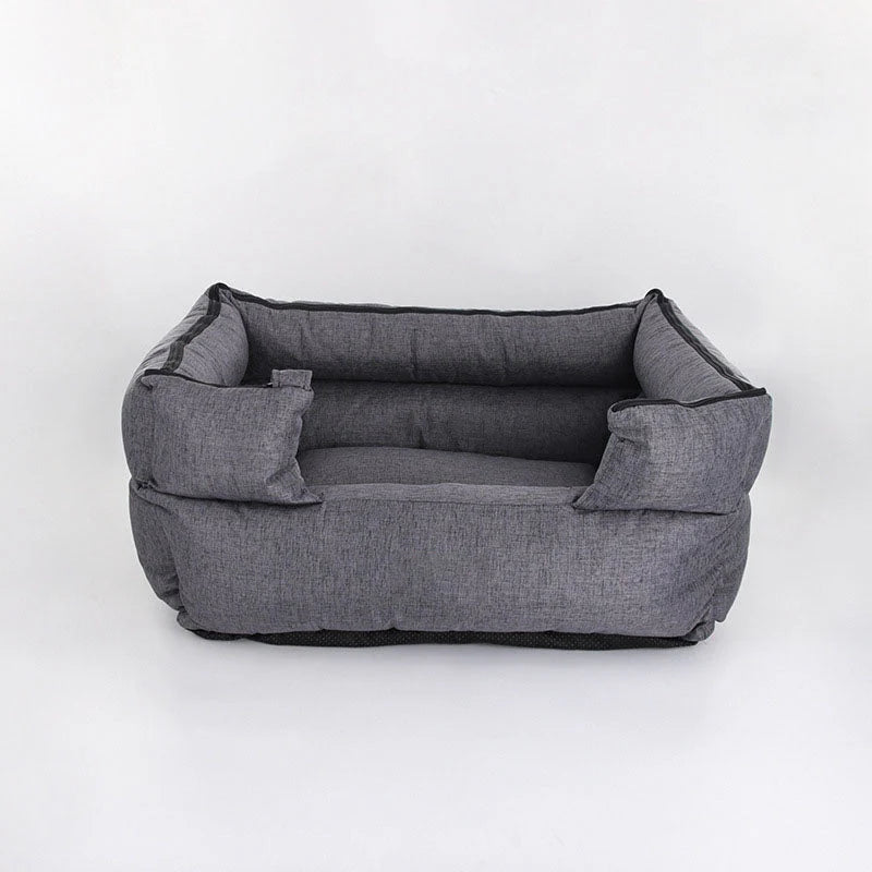 Letto di lusso per cani a doppia imbottitura – Comodo ed elegante