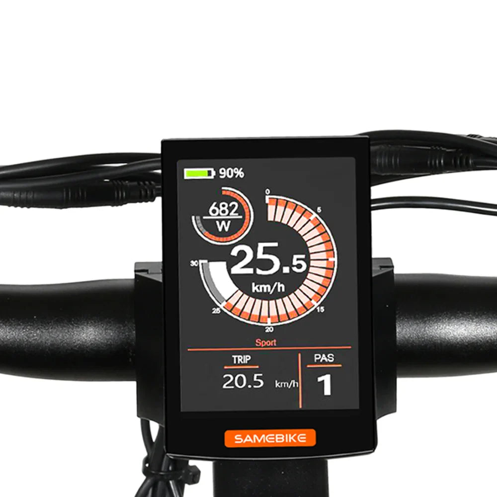 Bici elettrica SAMEBIKE RS-A08, motore da 750W, batteria da 48V 17Ah, pneumatici fat, 45 km/h