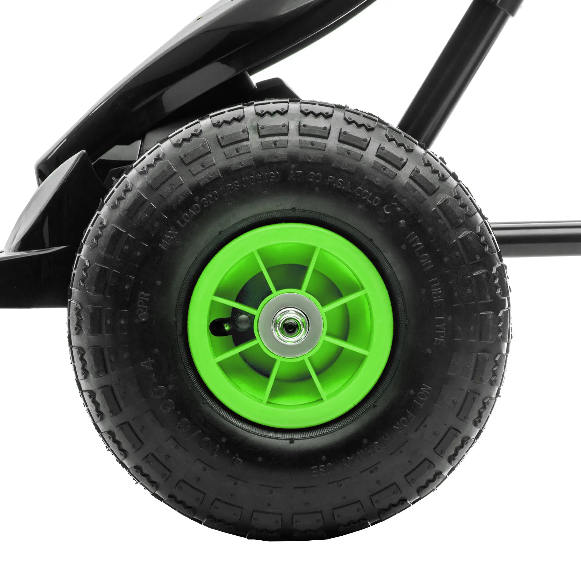 HOMCOM Go-kart per bambini, sedile regolabile in 3 posizioni, pneumatici in gomma