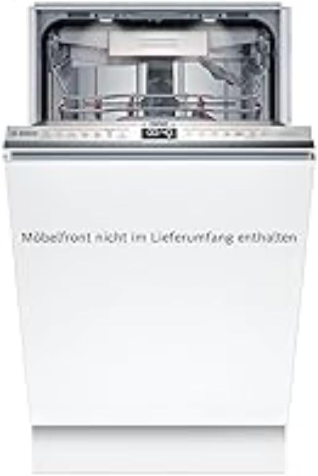 Bosch SPV2IKX10E Serie 2 Lavastoviglie smart a scomparsa totale, larghezza 45 cm, Cestello posate, Extra Asciugatura con la pressione di un pulsante, InfoLight punto luce rosso sul pavimento, AquaStop protezione dai danni causati dall'acqua, Bianco