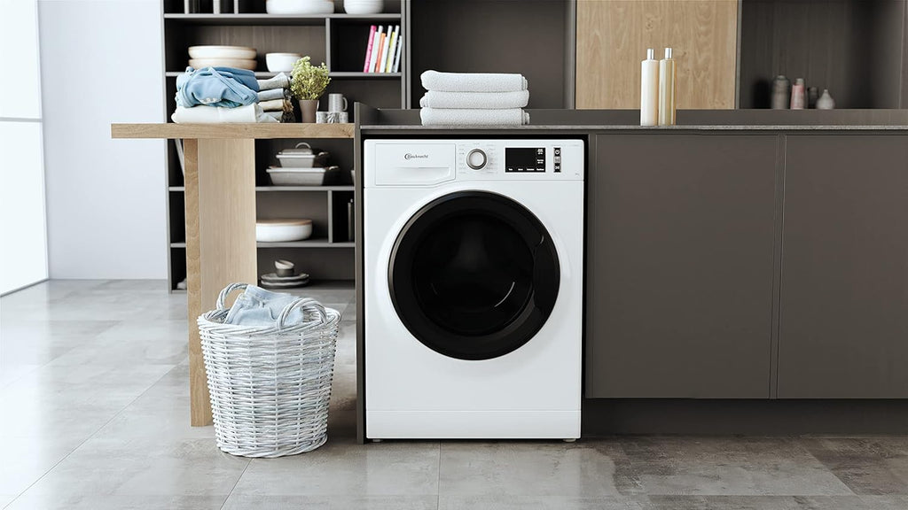 Bauknecht W Active 8A Lavatrice a carica frontale/ 8kg/ potente rimozione delle macchie/ programmi a vapore/ opzione Steam Hygiene/ classe di efficienza energetica A/ funzione Stop&Add/ motore ProSilent [Classe energetica A]