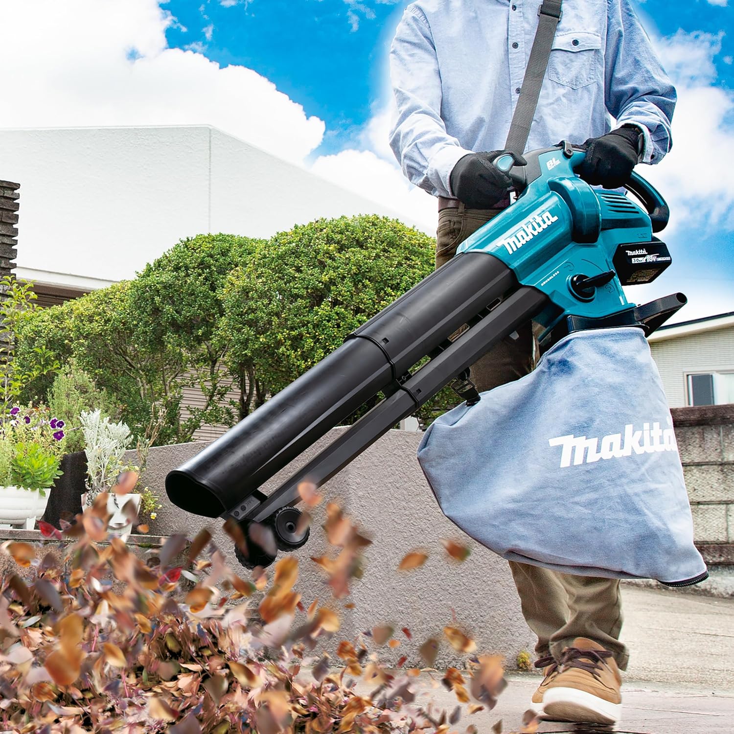 Makita DUB187Z Soffiatore/Aspiratore 18V a batteria (senza batteria, senza caricabatterie)