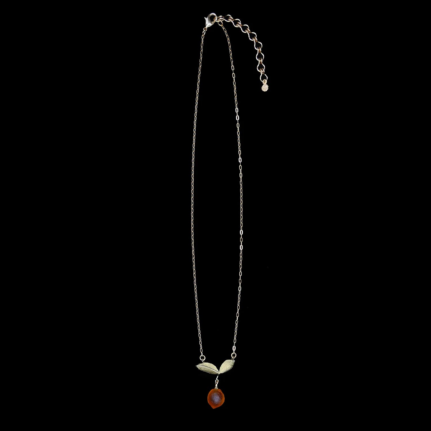 Orange - Kette mit Anhnger