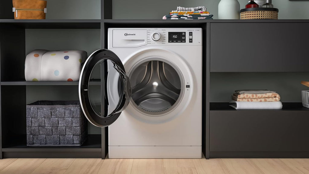 Bauknecht W Active 711 B Lavatrice a Carica Frontale/ 7kg/ 1400 giri/min/Potente Rimozione delle Macchie/Programmi a Vapore/Steam Hygiene con Antivirus/Steam Refresh/Funzione Stop&Add/Motore Dynamic Inverter