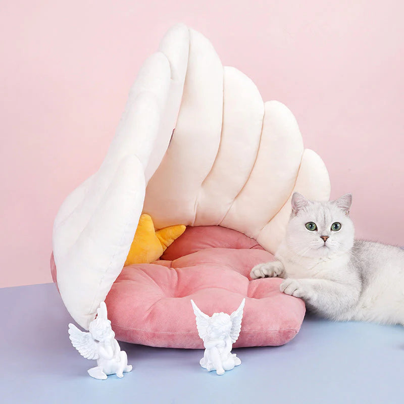 EngelNest - Letto trasformabile per cani e gatti con design ad ali