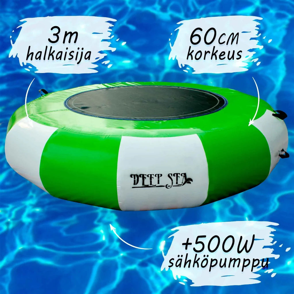 Trampolino acquatico Deep Sea 3m