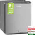 Stillstern Mini Kühlschrank E 45L mit Abtauautomatik, Schloss, Frostfach, Leise, Ideal für Küche, Büro, Schlafzimmer, Hotels und kleine Wohnungen Kühlschrank klein Minibar Getränkekühlschrank
