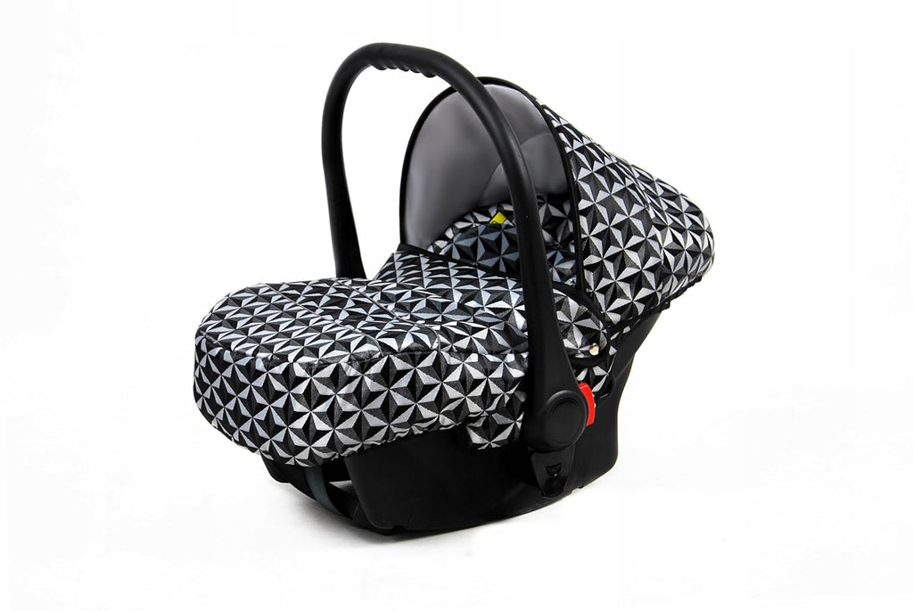 BabyLux® Bambimo Set Passeggino 3 in 1 - Optimal - incl. Navicella, Seduta Passeggino, Seggiolino Auto Ovetto - Seggiolino Auto - Set Passeggino - Passeggino Combinato con Borsa Fasciatoio, Parapioggia ecc.