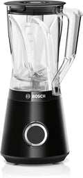 Bosch Standmixer VitaPower Serie 4 MMB6141B, hochwertige Edelstahl-Klingen, 1,5l Tritan-Mixbehlter, spülmaschinengeeignete Teile, 30.000 U/min, 1200 W, schwarz