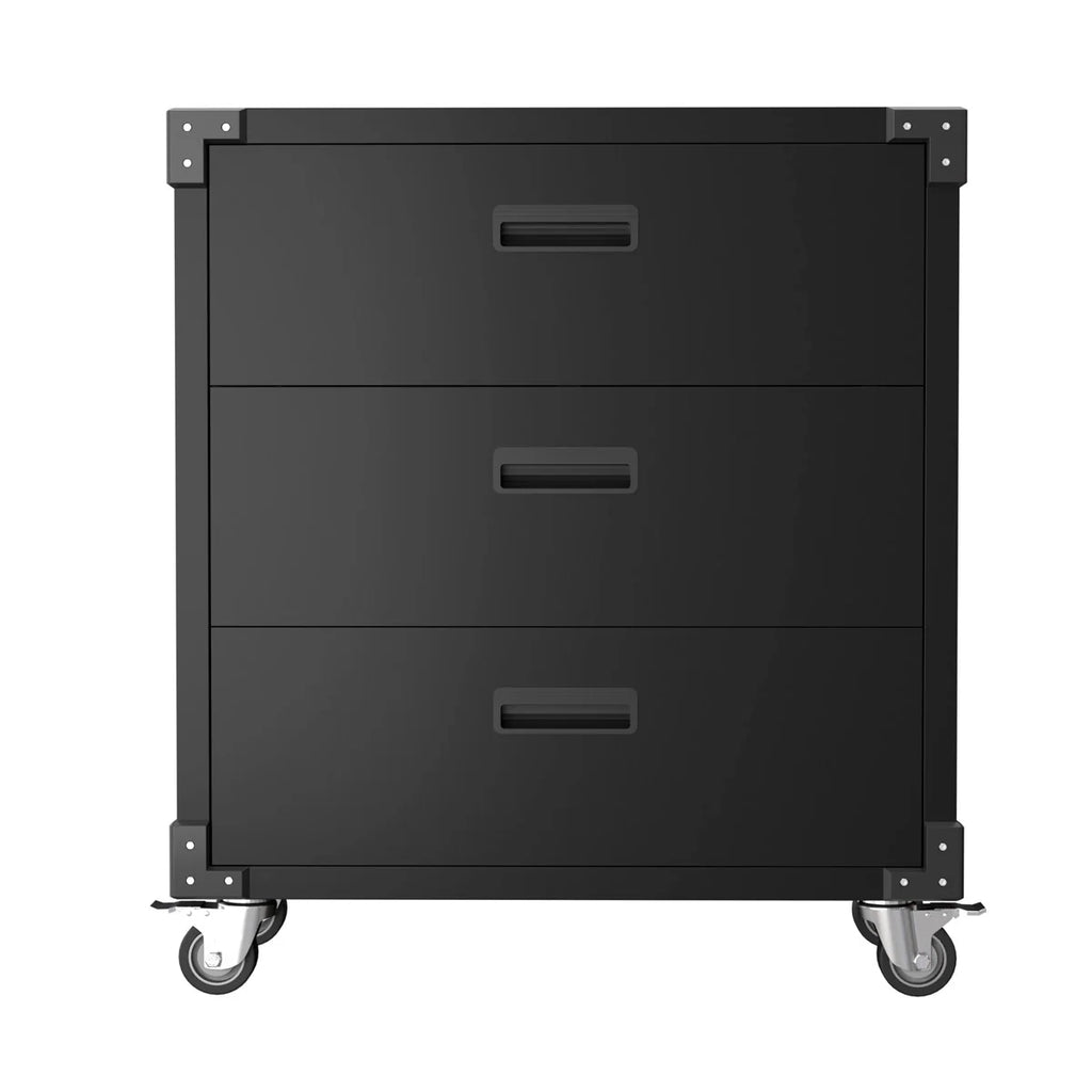 Carrello portautensili Fornorth 90x80x42cm con tre cassetti