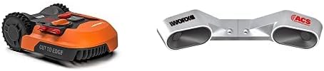 WORX Landroid Vision M600 Robot rasaerba WR206E.1 per giardini fino a 600m - Robot tagliaerba intelligente senza filo perimetrale - WLAN & Bluetooth - prevenzione attiva degli ostacoli con tecnologia AI - controllo tramite APP