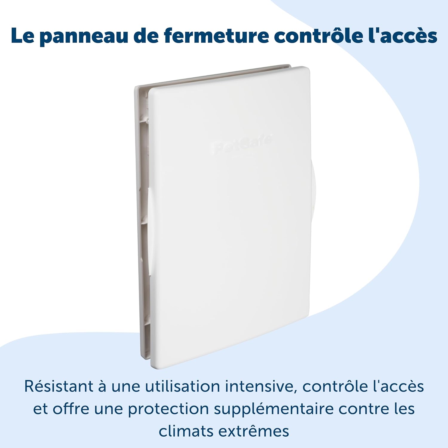PetSafe Aluminium-Haustiertür für extremes Wetter , Energieeffiziente Katzen- und Hundeklappe, Für Haustiere bis 18 kg, Gre M