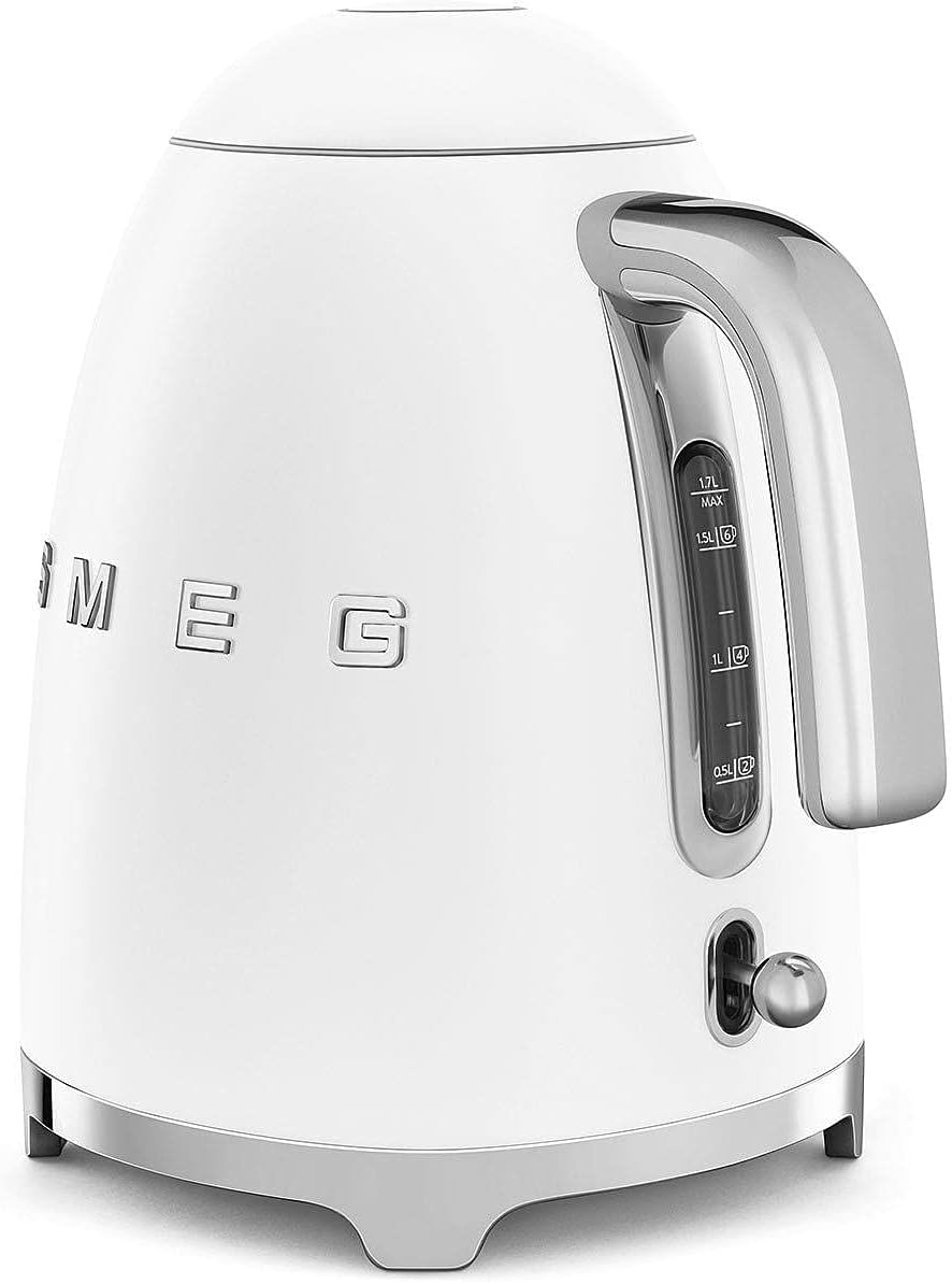 Smeg, 2x2 TSF01CREU - Tostapane, 2 scomparti per 2 fette, 6 livelli di doratura, funzione riscaldamento, funzione scongelamento e bagel, vassoio raccoglibriciole, 950W, Crema