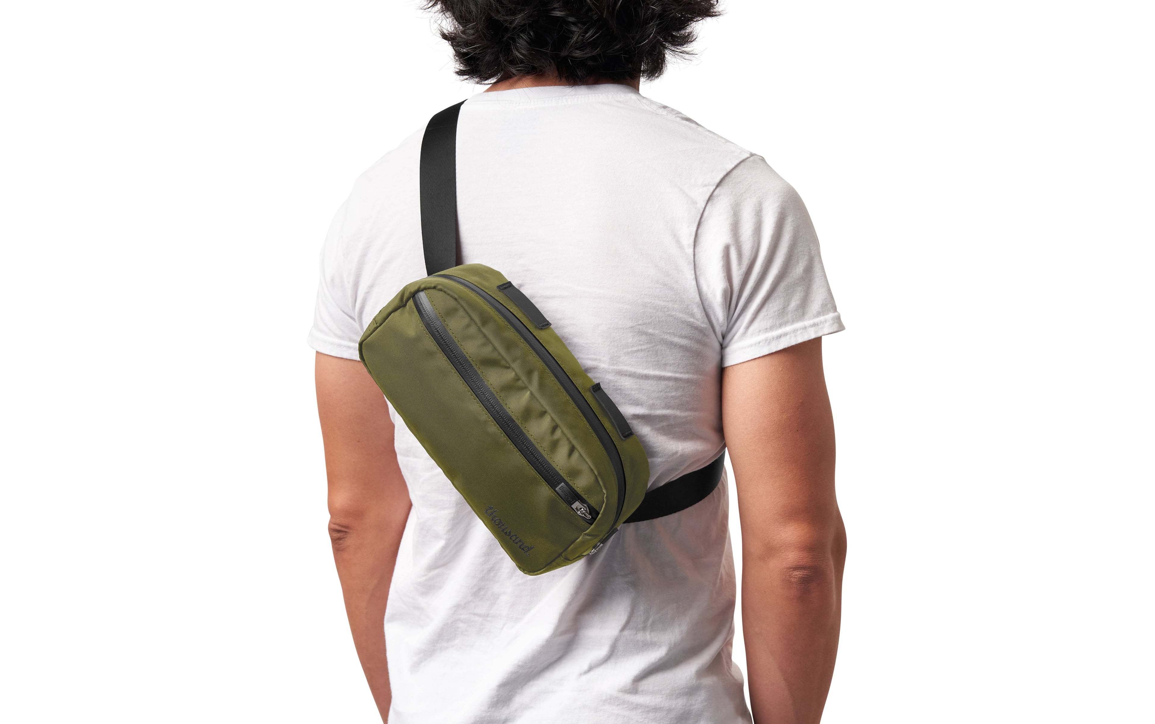 Crossbody Lenkertasche (olive)