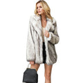 Lozenda - Elegante giacca invernale in pelliccia sintetica