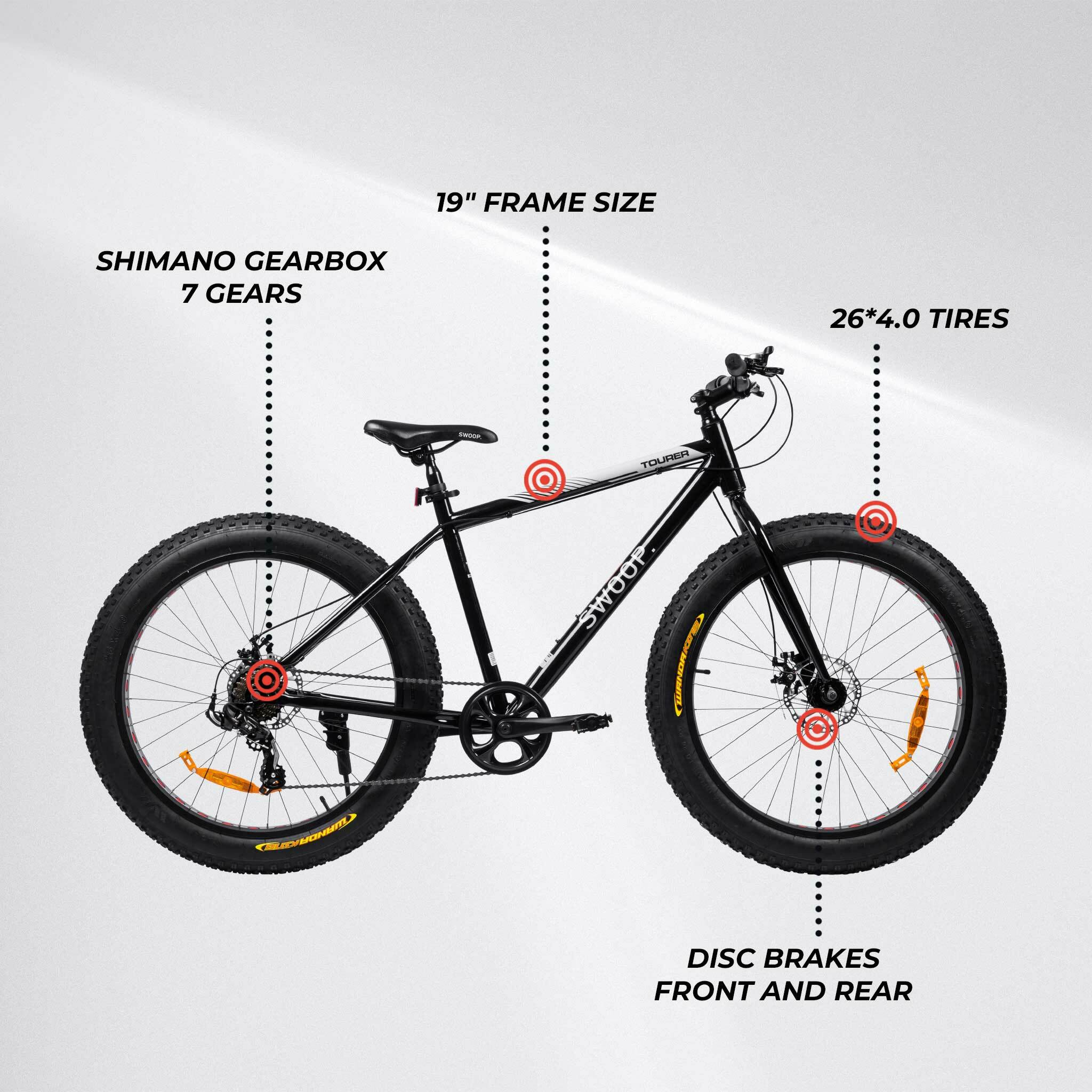 Swoop Fatbike 26 Tourer