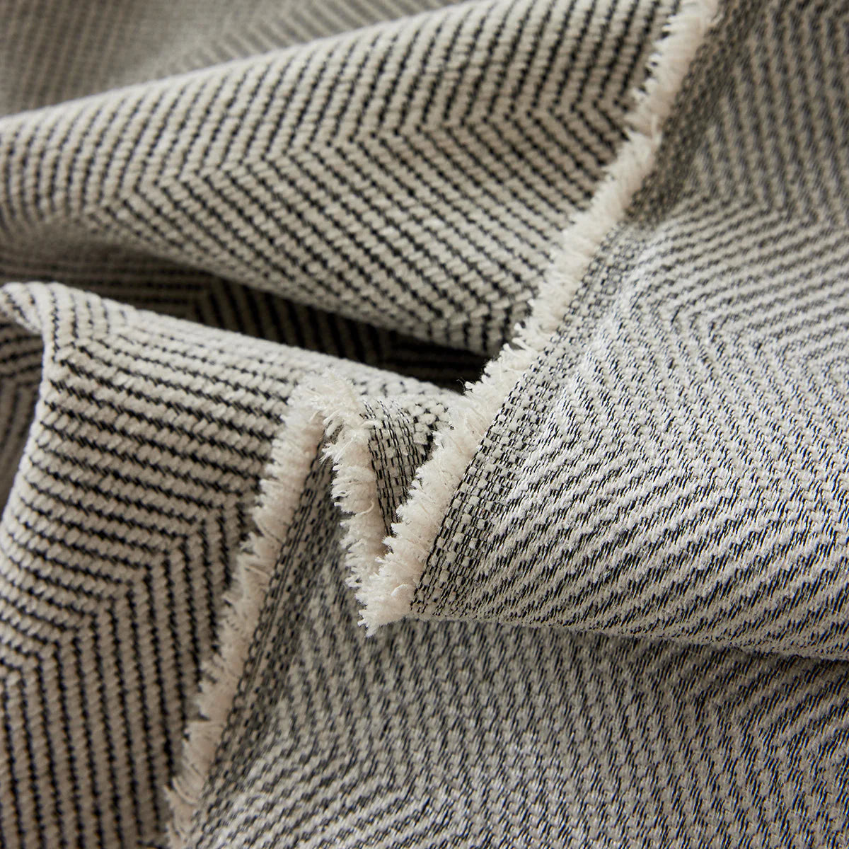 Copridivano Luxuriser - Spina di Pesce Grigio – Rivestimento protettivo ed elegante per il tuo salotto