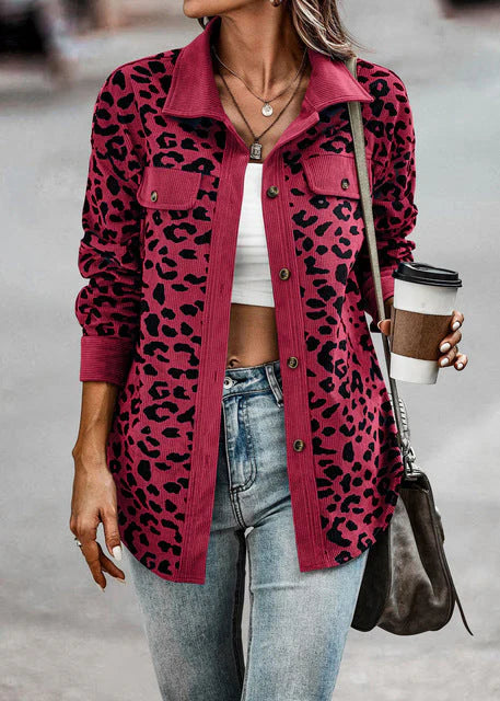 Lozenda - Leoparden-Jacke