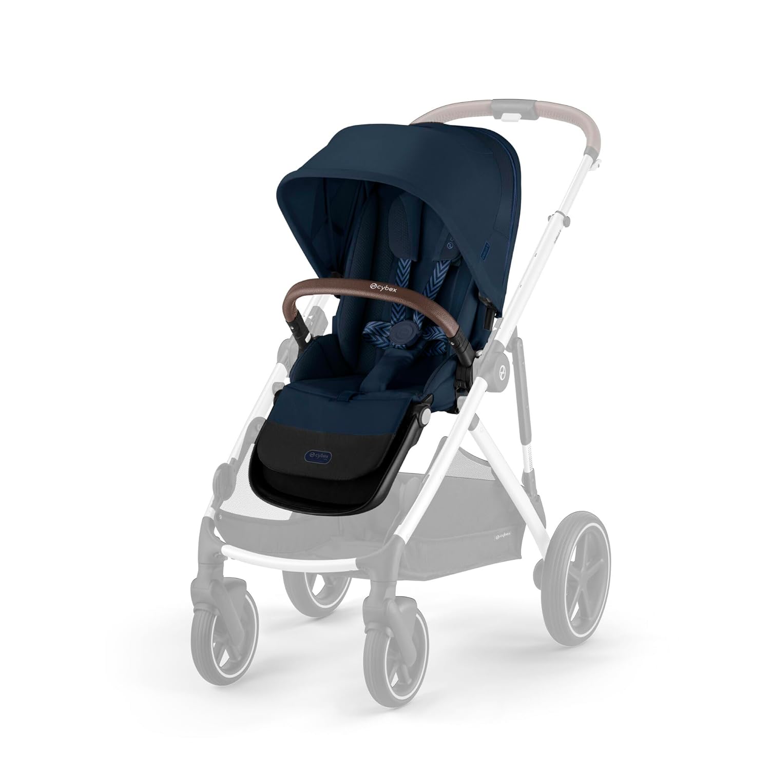 CYBEX Gold Seduta per passeggino GAZELLE S e e-GAZELLE S, Dalla nascita fino a circa 4 anni, Moon Black