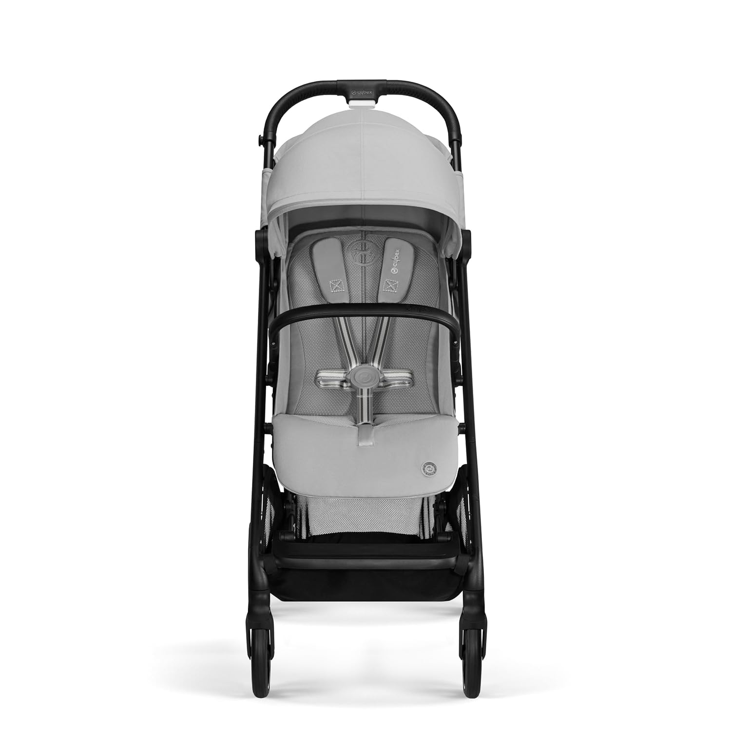 Cybex Gold Passeggino Beezy con imbracatura One-Pull, Dalla nascita fino a circa 4 anni (max. 22 kg), Compatto ed ergonomico, Almond Beige (Beige con telaio nero)