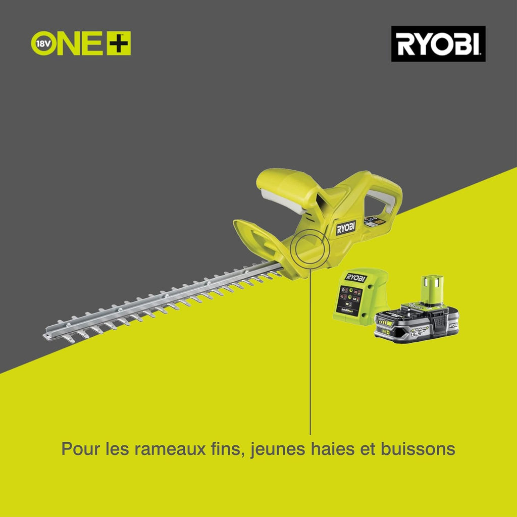 Ryobi RY18HT50A Ak­ku-He­cken­sche­re ONE+ 18 V | MES­Ser­län­ge 50 cm | ohne Akku & Ladegerät