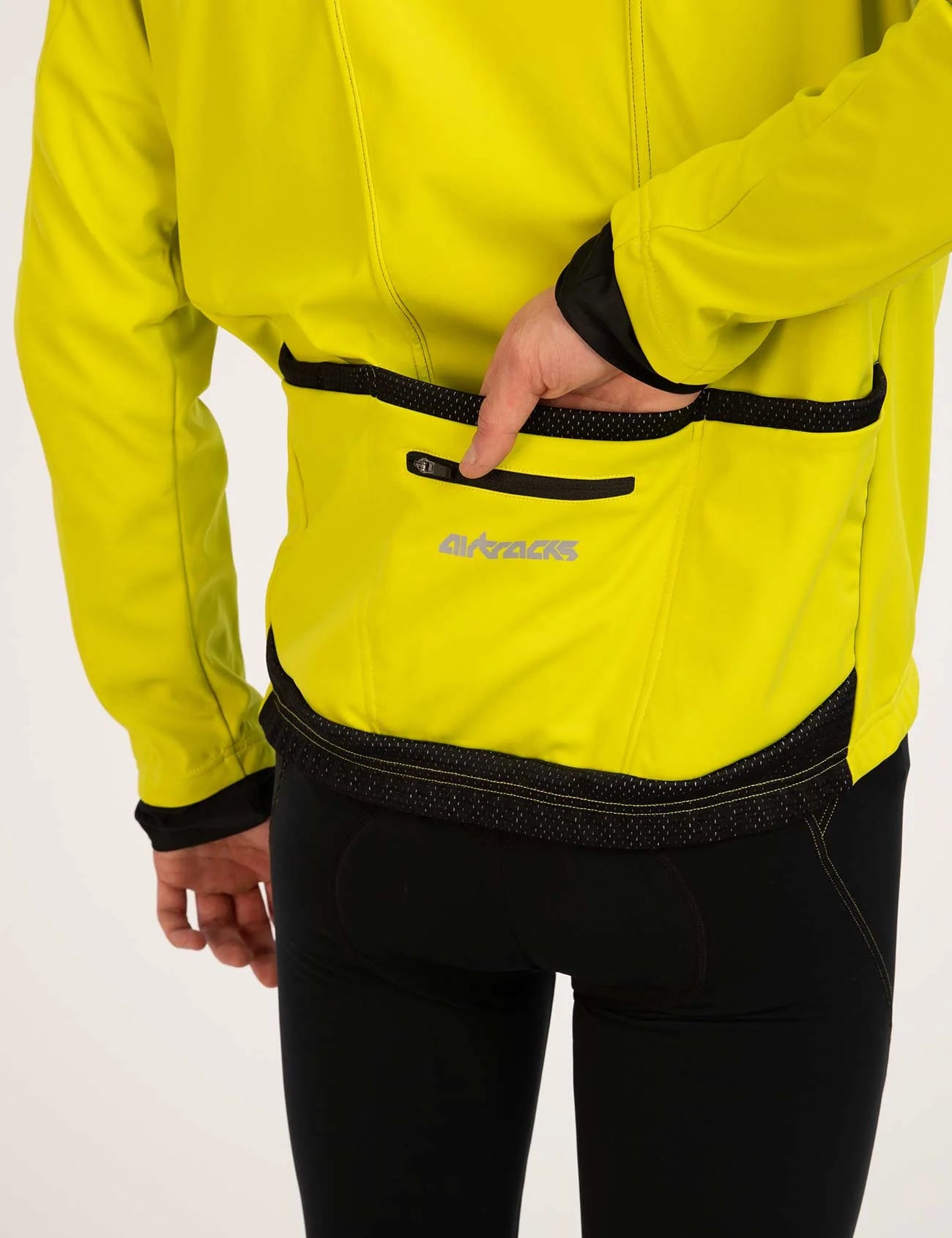Giacca termica da ciclismo da uomo Pro Team II Neon Set