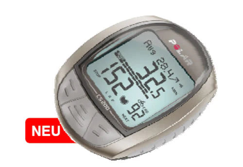 Polar CS200cad con sensore di cadenza