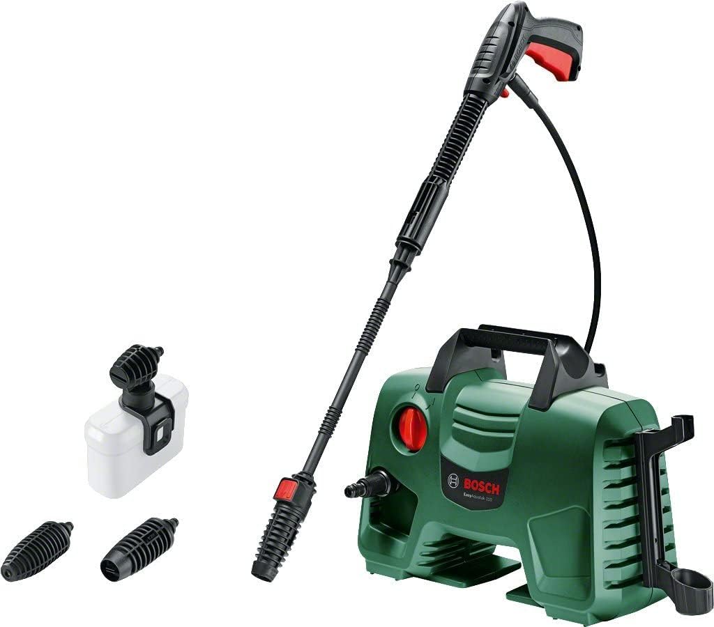 Idropulitrice Bosch EasyAquatak 120 - 1500 Watt, 120 bar, accessori versatili, design compatto, inclusi tubo e ugelli