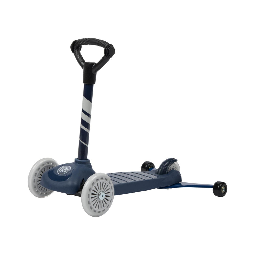 Playtive Monopattino 4 in 1, con ruote stabilizzatrici (blu) - Nuovo con lievi imperfezioni