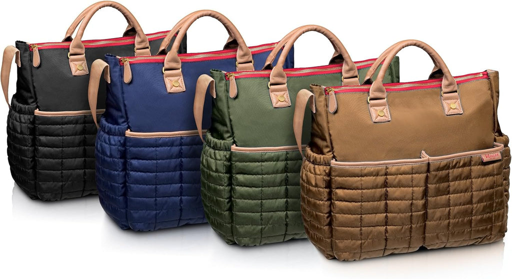 Maman Designer-Wickeltasche, mit passender Wickelunterlage, patentiert, Grün (Grün ), Einheitsgröße