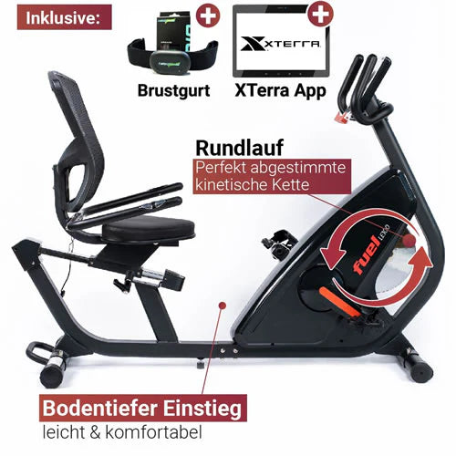 FUEL Fitness Cyclette Orizzontale LE100
