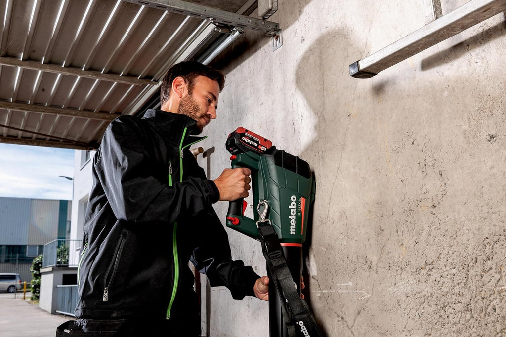 metabo Soffiatore a batteria LB 18 LTX BL – 601607850 – 18 V – Soffiatore a batteria silenzioso con motore potente e forza di soffiaggio costante – Senza batteria e caricabatteria, Verde
