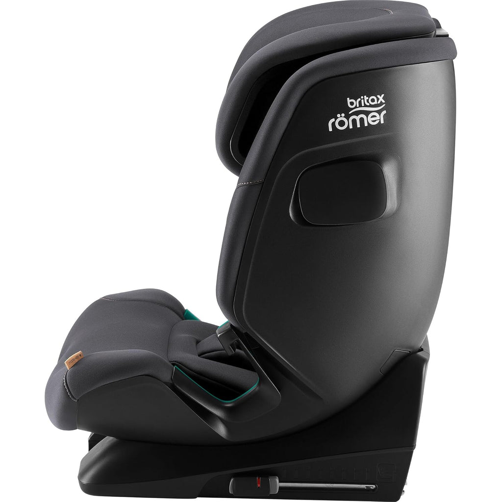 BRITAX RÖMER Seggiolino auto ADVANSAFIX 2 Z-LINE, per bambini da 76-150 cm (i-Size) con e senza ISOFIX, 15 mesi a 12 anni, Space Black