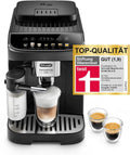 De'Longhi Magnifica Evo Next ECAM312.80.TB, Macchina automatica per caffè con 13 bevande (Cappuccino, Espresso, Latte Macchiato), Display a colori TFT da 2,4'', Sistema latte LatteCrema, Funzione 2 tazze, Titanio