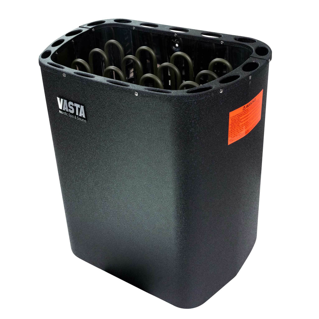 Vasta Stufa Sauna elettrica Blaze 6kw, controllo separato, 5-8m3, nero