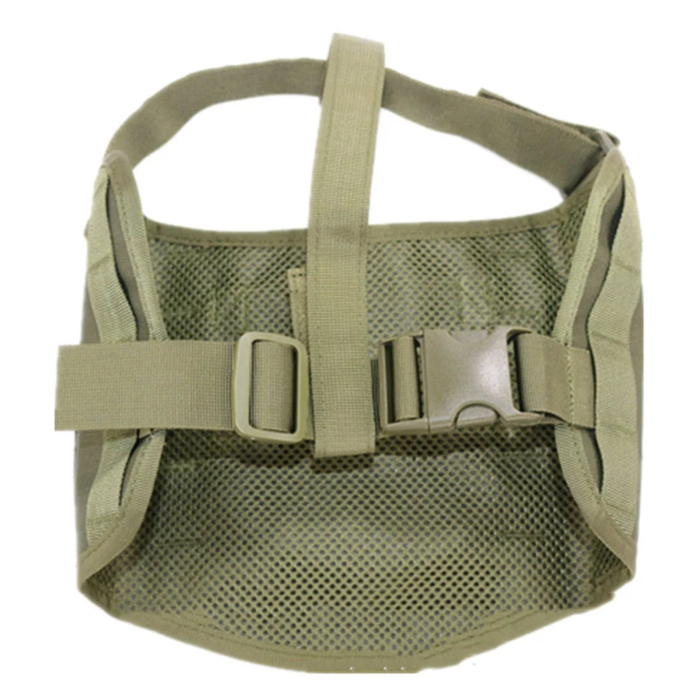 Pettorina Tattica Militare Robusta per Cani con Design Regolabile