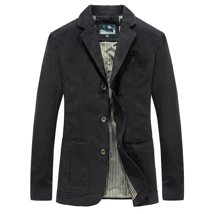 Dominic - Giacca da uomo in stile vintage