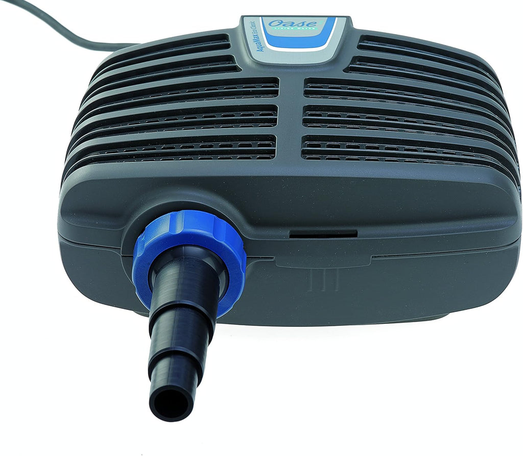 OASE 20249 Filterpumpe AquaMax Eco Classic 3500E, 3500 l/h Förderleistung, energiesparende Bachlaufpumpe, Teichpumpe, Filter, Pumpe, Bachlauf, Schwarz