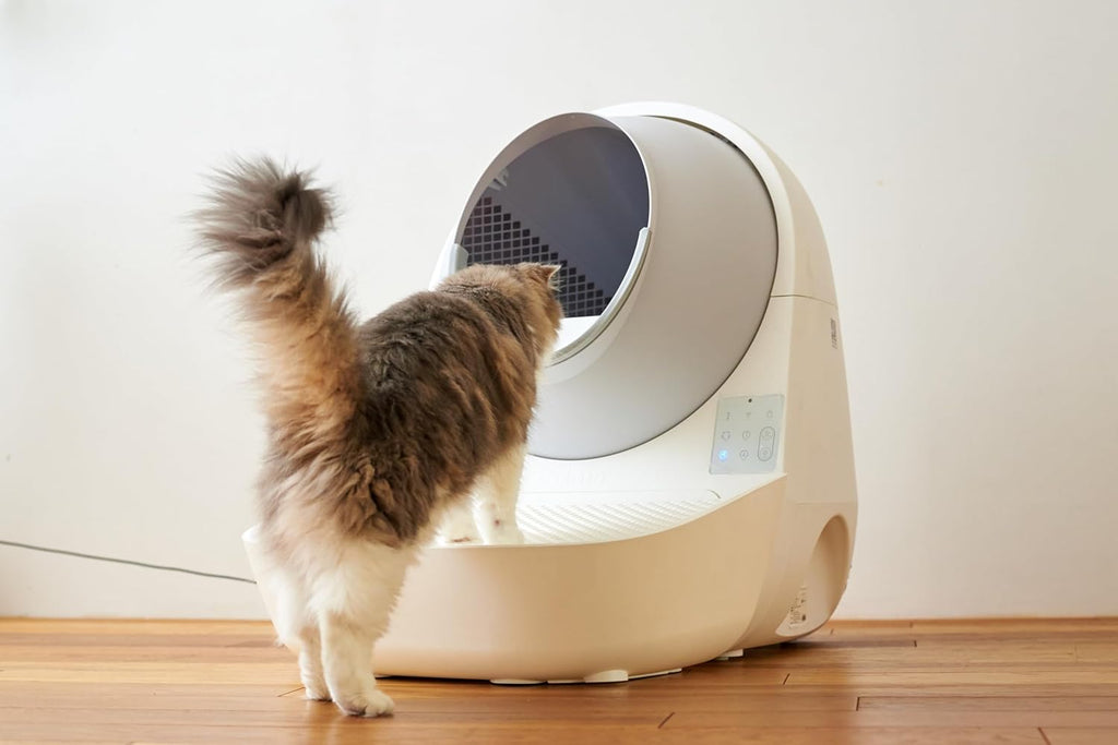 Catlink Baymax Lettiera autopulente, Monitoraggio della salute del tuo gatto, Adatta per gatti da 1,5 a 10 kg, per più gatti