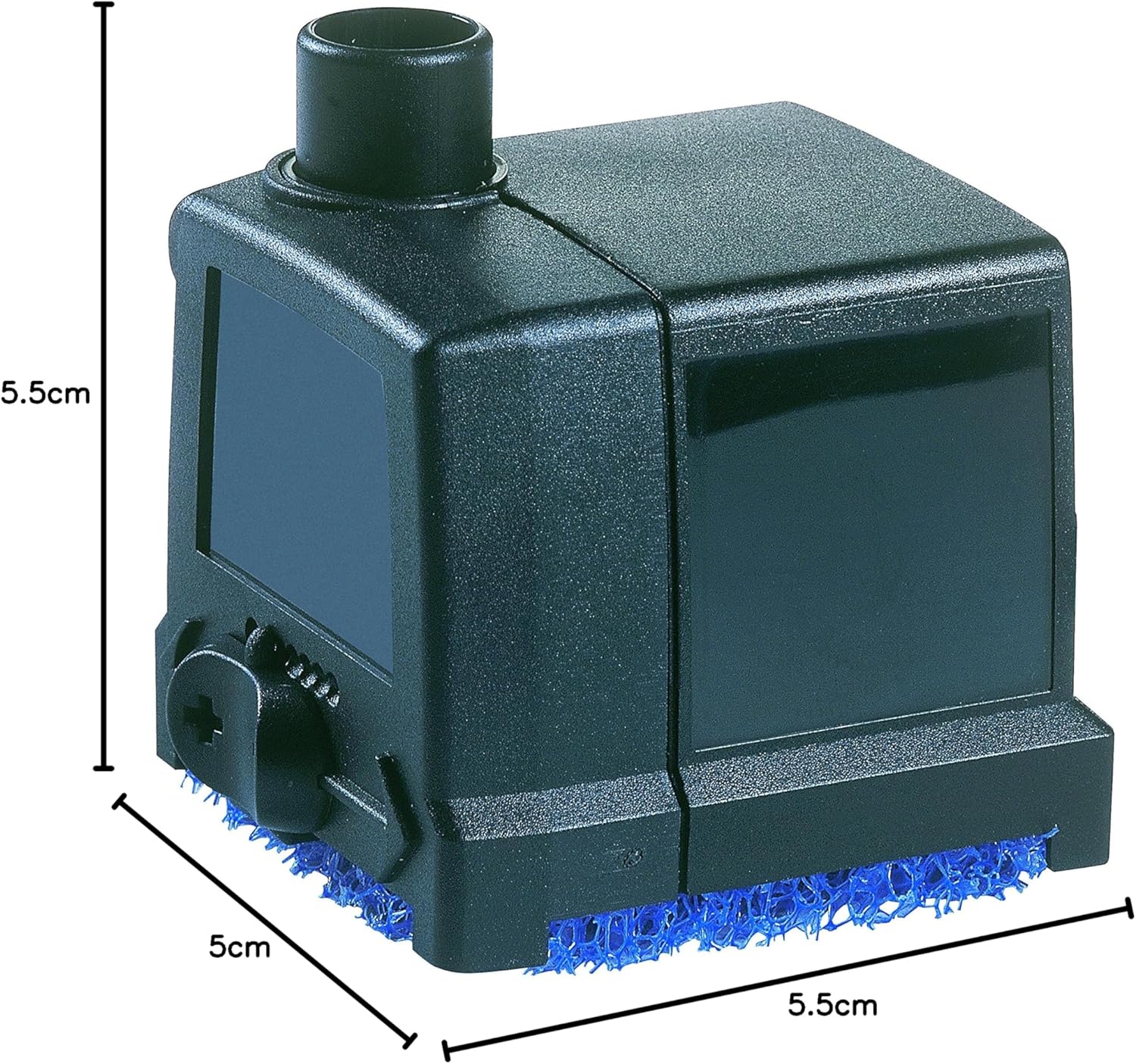 OASE 36953 Aquarius Universal 2000, schwarz - Wasserspielpumpe, Wasserspiel, Teichpumpe, Outdoor-Pumpe, Teichfontänen, Statuenpumpe, Dunkelgrau