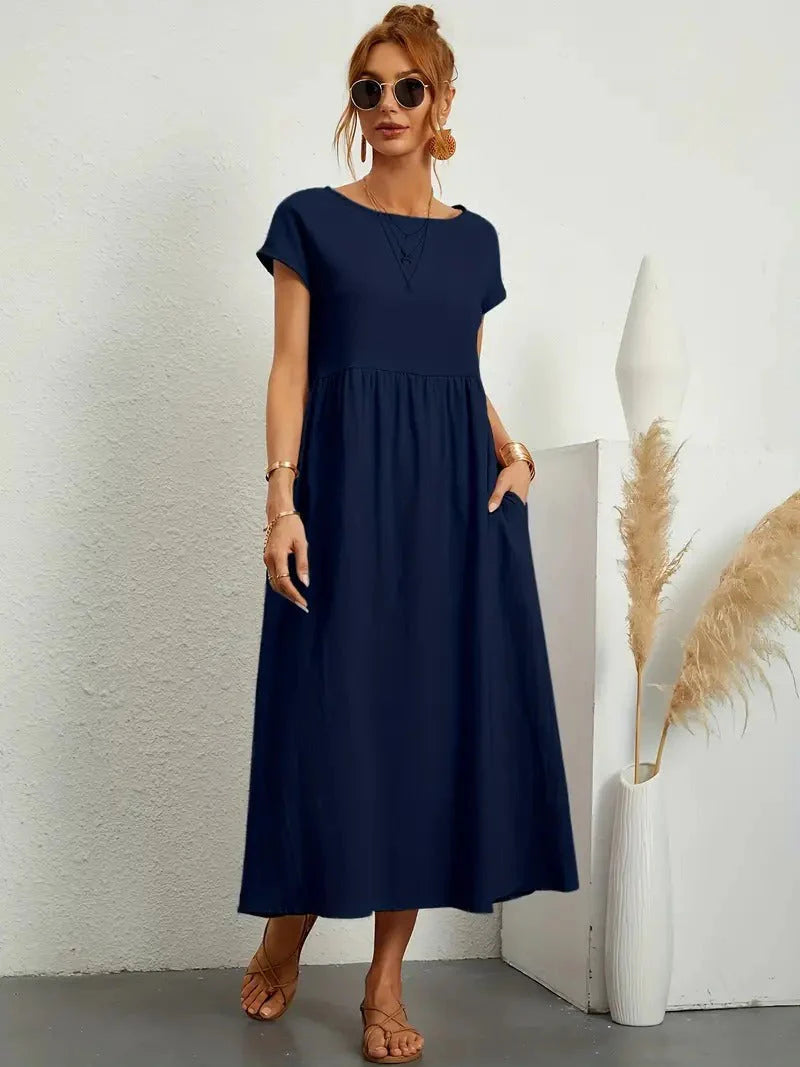 Zorana - Midikleid mit Taschen