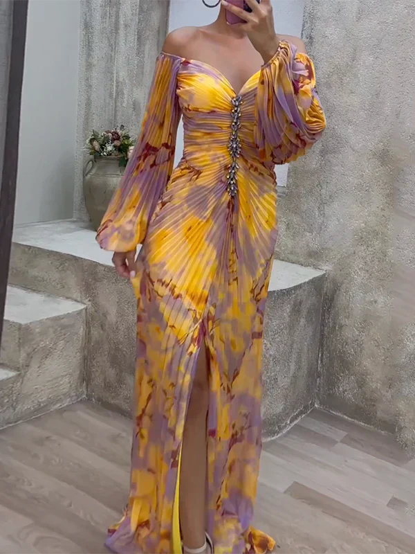 Freya - Abito elegante con scollo a V