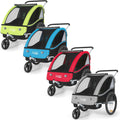 Tiggo VS 2 in 1 Rimorchio per bambini Rimorchio per bici Rimorchio con set passeggino Jogger 50202