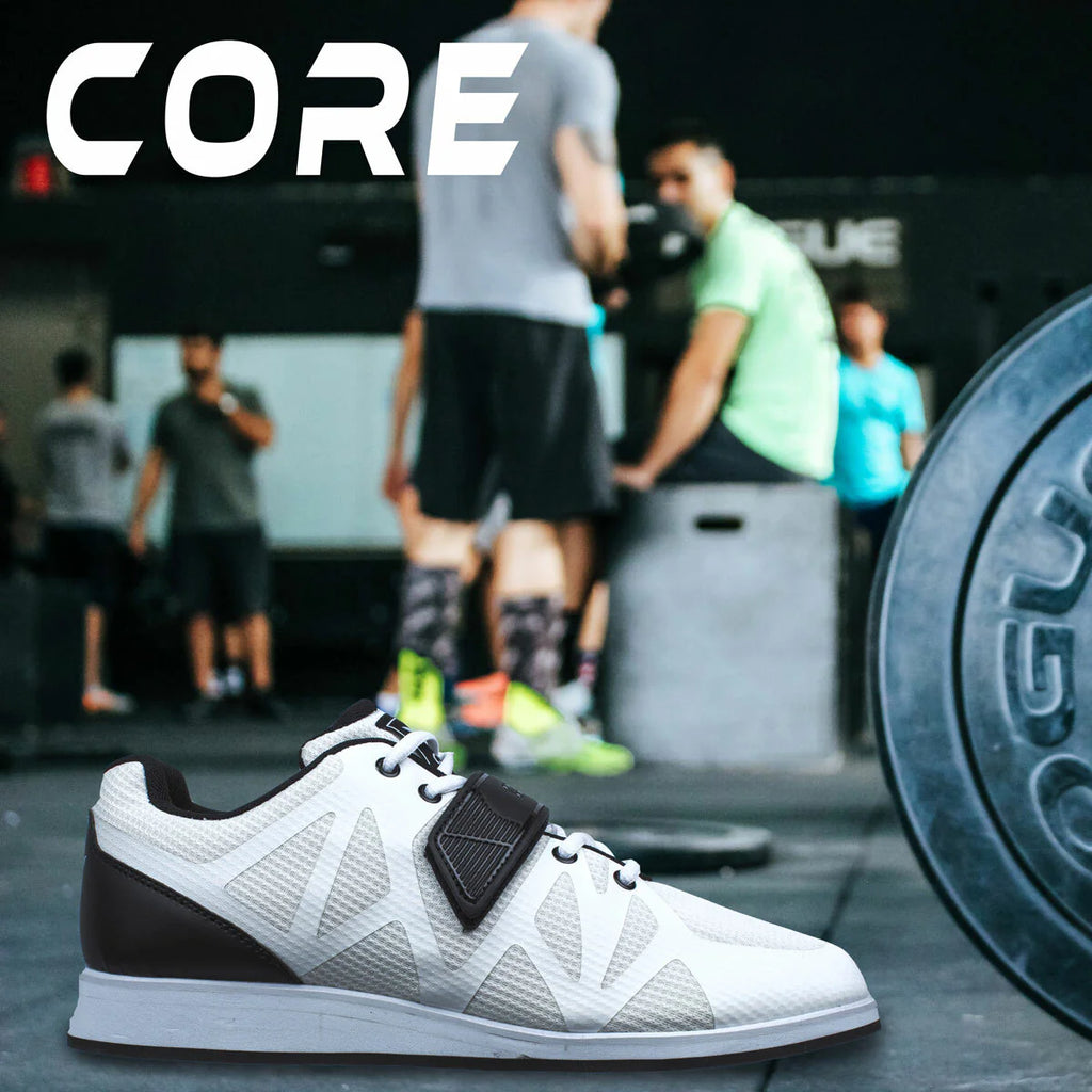 Scarpe da sollevamento pesi Core, bianco