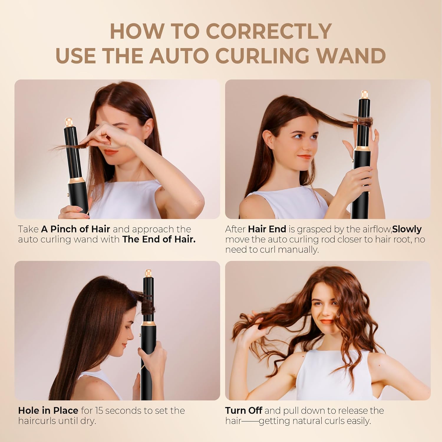 UKLISS 7 in 1 Pro Airstyler & Ionen Föhn [110,000RPM] High-speed Haartrockner Ionen Hair Dryer, mit Heißluft Lockenwickler Thermal Brush Haarglätterbürste Warmluftbürste Föhnbürste, 1200W/Blau