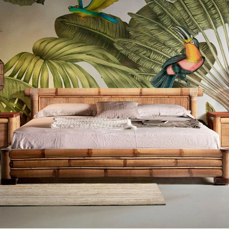 Letto in bambù NAKO | Superficie di riposo 180 x 200 cm