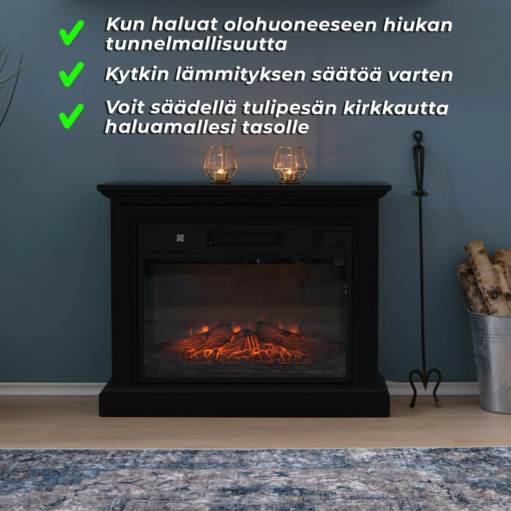 Lykke Camino Elettrico M, 2000W, Nero