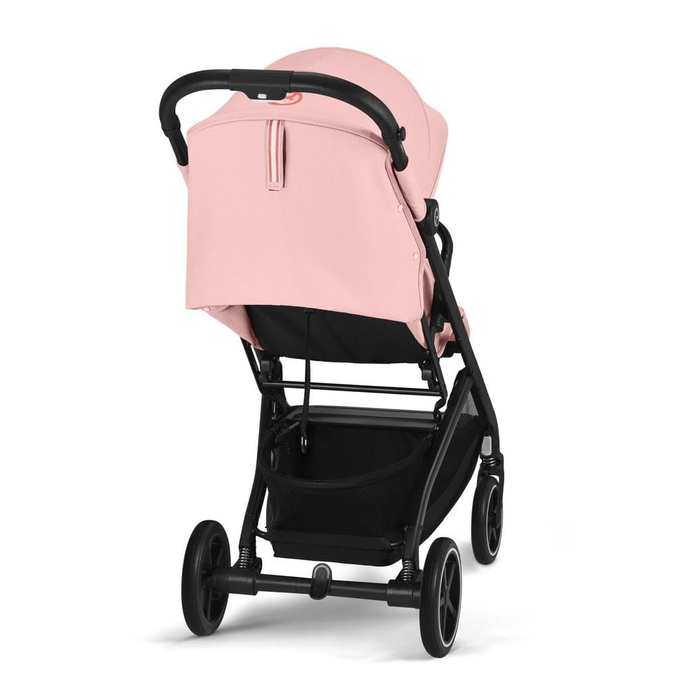 Cybex Gold Passeggino Beezy con imbracatura One-Pull, Dalla nascita fino a circa 4 anni (max. 22 kg), Compatto ed ergonomico, Almond Beige (Beige con telaio nero)